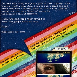 LYC+Art Journal Challenge Double Dip