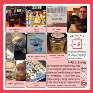 Project Life 2014: Week 8 (right)