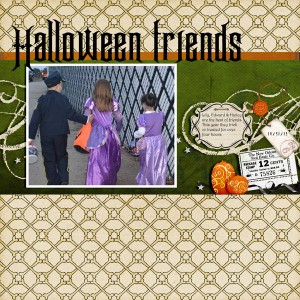 Halloween friends