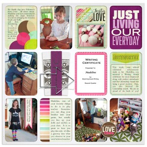 Project Life 2014 Week 08 (Right)