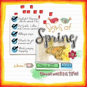 Signs of Spring