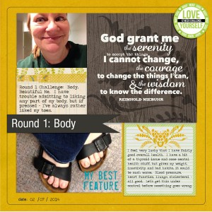 Love Yourself Challenge - Round 1 Body