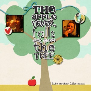 the apple never falls far from the tree