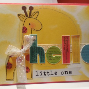 Hello Little One - hybrid card