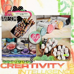 Creativity is intelligence having fun