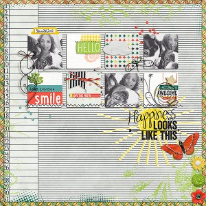 March Template Challenge - Doggie Sunshine