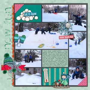 Cousin Snow Fun
