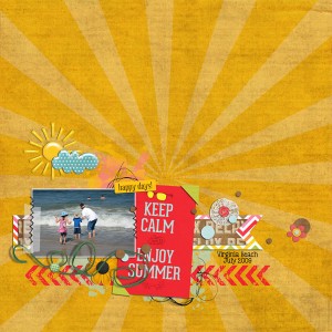 keep calm and enjoy summer