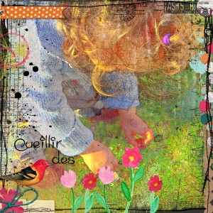 Cuiellir des fleurs