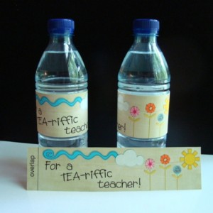 hybrid water bottle label