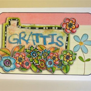 Grattis (Swedish Hybrid Card)