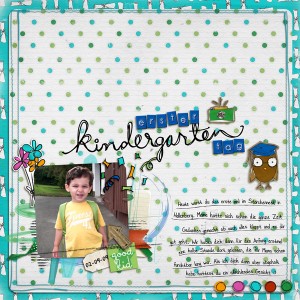 first kindergarten day