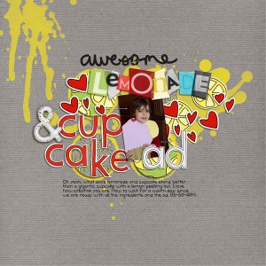 Awesome Lemonade & Cupcake ad