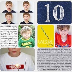 Project Life - My boy turns 10!