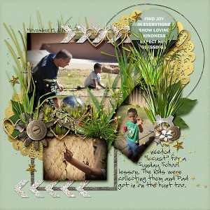 hunt for grasshoppers