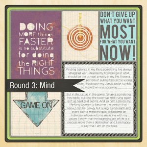 Love Yourself - Round 3 Mind: Game On