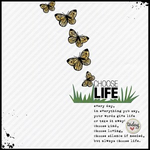 Choose (words of) Life