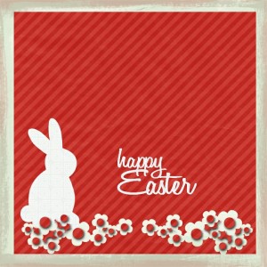 Easter card front