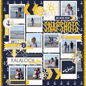 Snapshots at the Beach