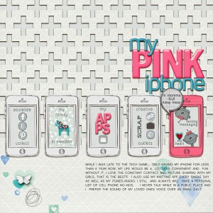 Pink iPhone