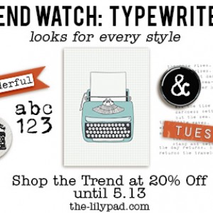 TREND watch - Typewriters!