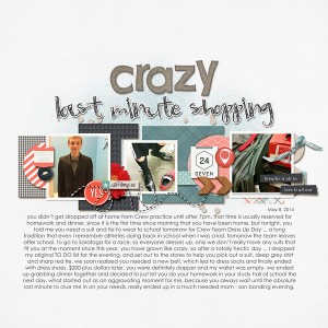 Crazy Last Minute Shopping