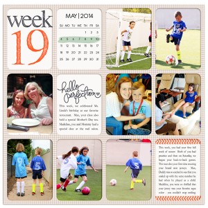 Project Life 2014 Week 19 (Left)