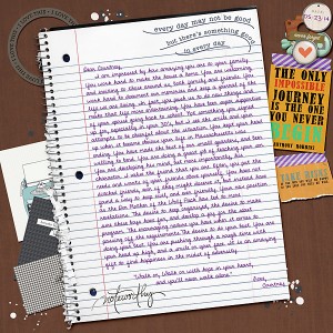Mission Impossible Letter