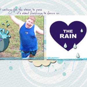 Love the Rain Facebook Cover