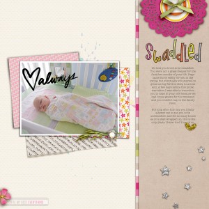swaddled