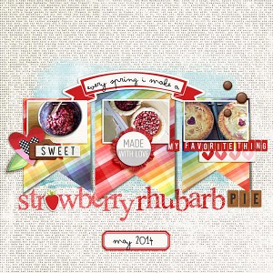 strawberry rhubarb pie