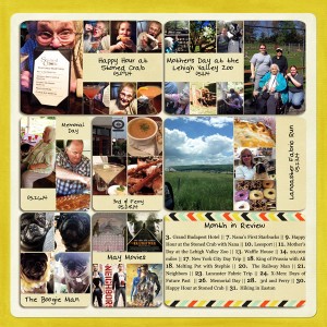 Project Life: May 2014 (right) (option 2)
