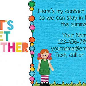Keep In Touch Cards