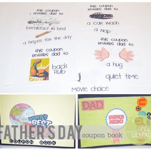 Father's Day Coupon Books