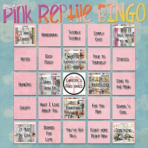 My PRD bingo card