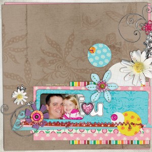 Jilly and Daddy - April 2010