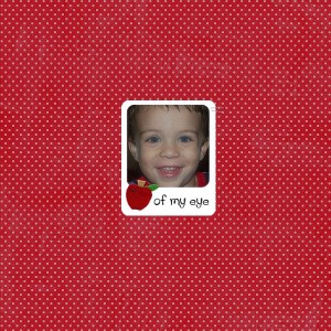 Apple of my eye