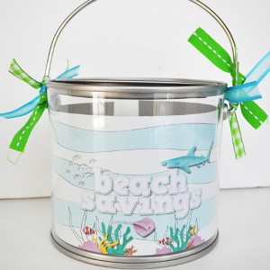 Beach savings jar