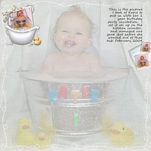 Katie Age 1