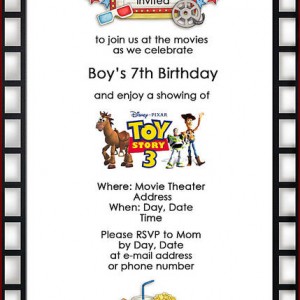Movie Party Invite