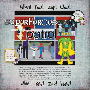superheroes on patrol