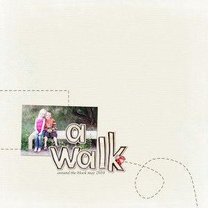 a walk