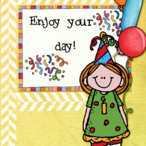Party Time Card Inside