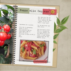 Penne alla Caprese