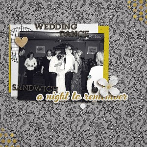 wedding dance sandwich