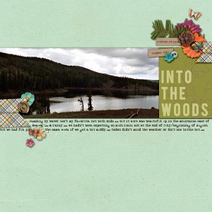 into the woods