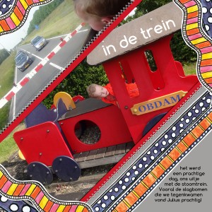 July challenge - by train