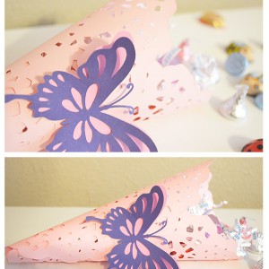 Doily Cone Treat Holders