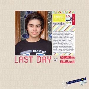 Last Day of Middle School