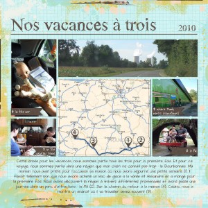 Nos vacances a 3 - 2010